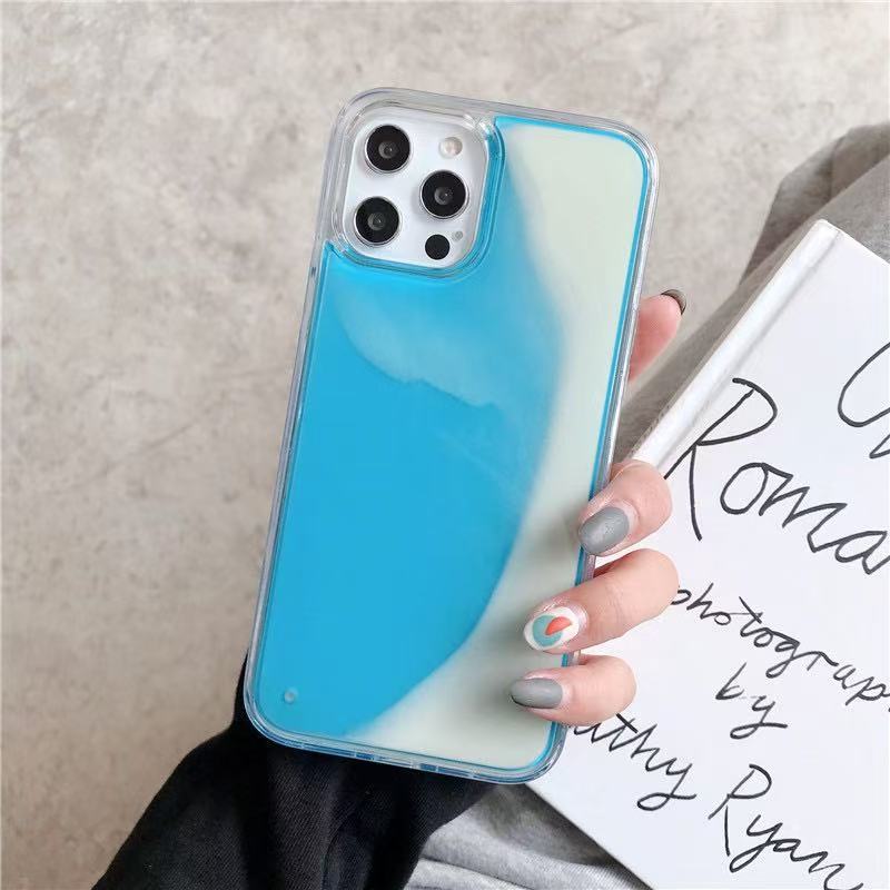 Luminous Liquid Quicksand Phone Case for iPhone