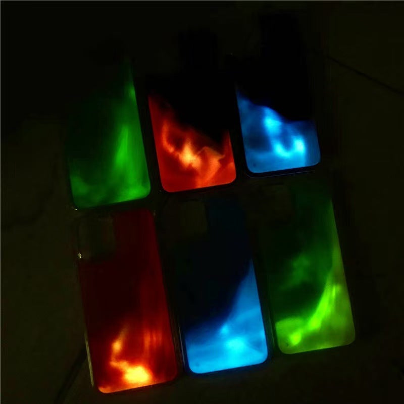 Luminous Liquid Quicksand Phone Case for iPhone